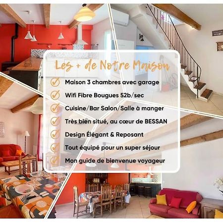 Harmonia Lm Patrimoine Villa Bessan Ngoại thất bức ảnh